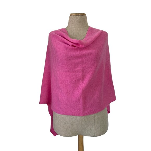 Pull En Cachemire Claudia Nichole – Taille M – Col V – Manches Longues – Violet – Occasion Très Bon État